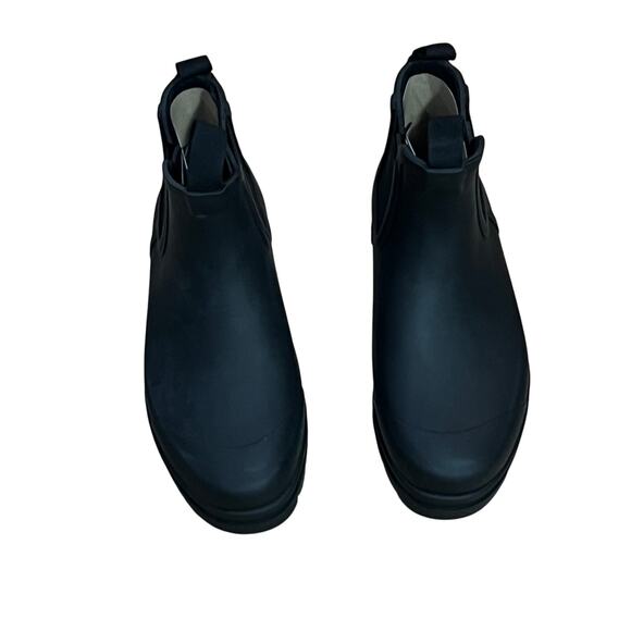 Everlane Women's The Pull-On Chelsea Rain Boots Waterproof Black Size 9 NWOT - Picture 6 of 13